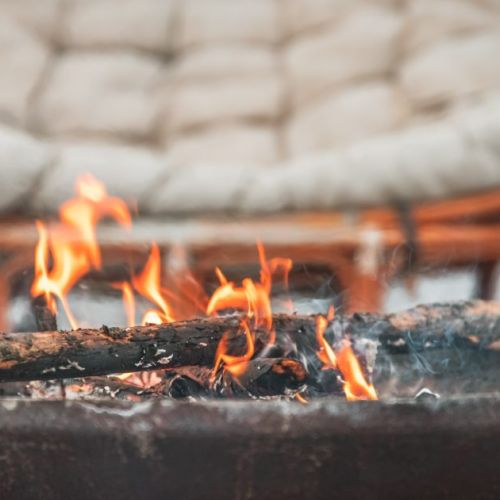 Foyer Exterieur Hiver