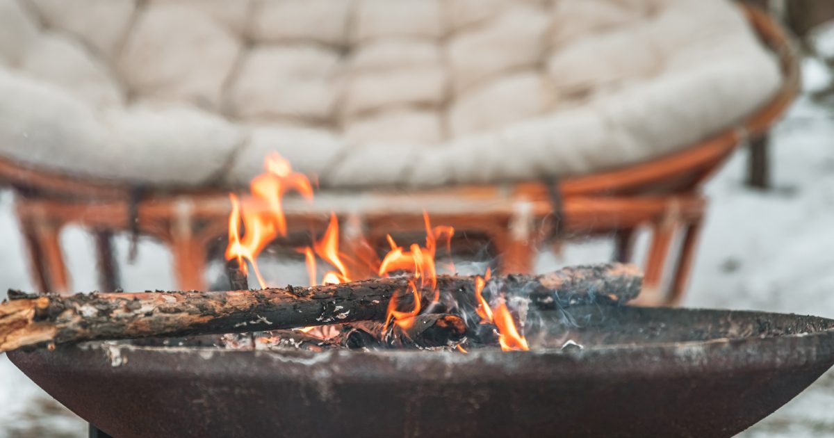 Foyer extérieur au propane: un plaisir hiver comme été